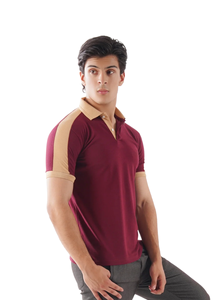 Camiseta Polo de algodón de manga corta para hombre, camiseta Polo con logotipo personalizado, ropa informal ajustada, tela suave transpirable - Product Image 3