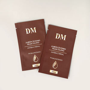 Mini Bolsitas de Papel Kraft <span class=keywords><strong>para</strong></span> Limpiador Facial, Loción, Aceite Esencial, Tamaño Personalizable, Grado Alimenticio, Plástico - Product Image 1