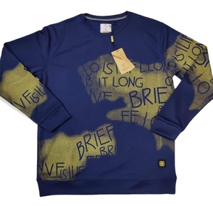 2024 Primavera Verano otoño 100% algodón felpa gruesa cálida Waffle Casual cuello manga larga transpirable secado rápido camiseta hombres - Product Image 2
