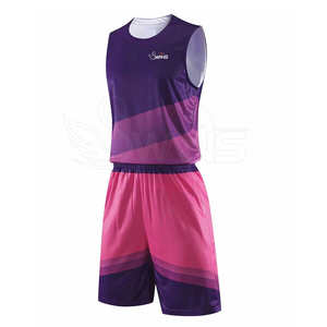 Ensemble short réversible en jersey de basket-ball pour homme, uniforme de match d'équipe pour jeunes à séchage rapide - Product Image 2