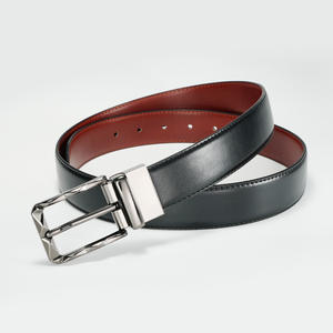 Cinturones de cuero genuino con logotipo personalizado Producto ajustable de 3-5cm de ancho - Product Image 4