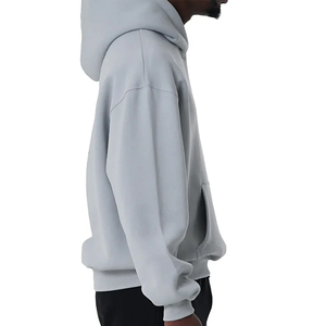 เสื้อฮู้ดแบบสวมหัวเสื้อฮู้ดผ้าฝ้าย100% ออกแบบได้ตามต้องการบริการ OEM - Product Image 2