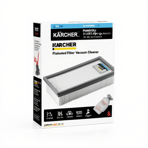 Filtro Plano Plegado para Aspiradoras Kärcher NT 20/1 Ap y NT 30/1 Tact, Accesorios y Herramientas de Limpieza para el Hogar - Product Image 3