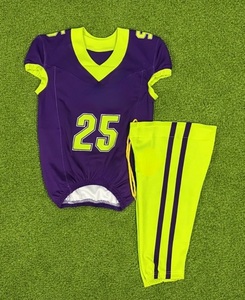 Highest Quality Top Selling Customized Adult American Football Uniform Make Your Own Soccer Wear Sublimation - Product Image 1
