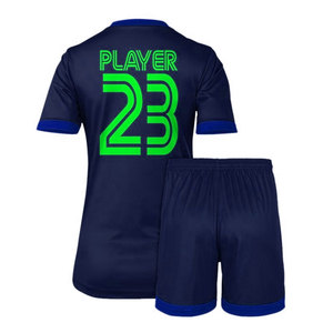 Uniforme de fútbol de impresión digital de alta calidad para adultos Servicio OEM 100% Poliéster Ropa de equipo personalizada Uniforme de fútbol - Product Image 6