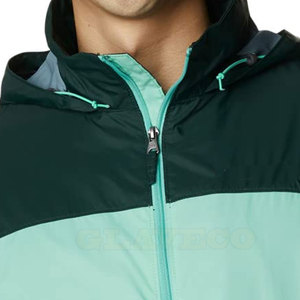 Elegante chaqueta de lluvia High Street Collar con capucha de material premium de la mejor calidad para actividades de Primavera al aire libre - Product Image 5