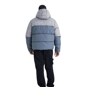 OEM prix de gros usine deux poches conception doudoune Winters Streetwear conception unie grande taille hommes doudounes - Product Image 2