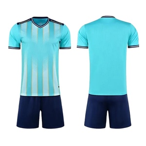 2025 Football Uniform <b>Set</b> Short Sleeve Sports Competition Training Team Jersey for Men Women And Children Cross-Border - Product Image 2