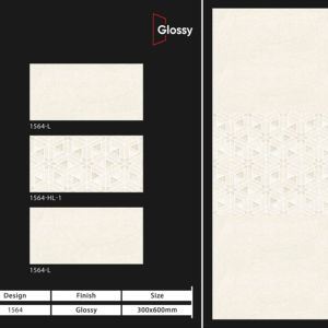 wall concept pro 300x600mm ceramic wall <b>tiles</b> bathroom kitchen glossy matt sugar carving finish interior wall design lux - Product Image 1