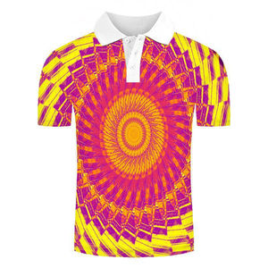 Camisetas de Golf para Hombre de Talla Grande, Transpirables, de Alta Calidad, con Impresión por Sublimación, Personalizables, al por Mayor - Product Image 2