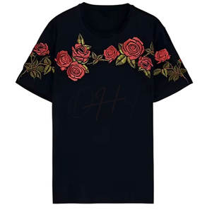 Servicio OEM al por mayor, camiseta bordada para hombre con el mejor diseño, ligera y transpirable, hecha en Pakistán - Product Image 1