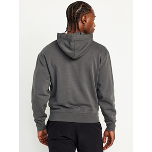 Sudaderas con Capucha Personalizadas para Hombre, Estilo Urbano, 100% Algodón de Alta Calidad, con Logotipo, Suministro ODM, Sudaderas Lisas Teñidas - Product Image 3