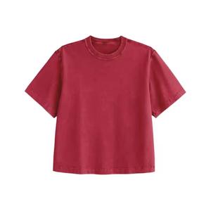 Men Crop T-Shirt Cotton Streetwear Oversized Casual Short Sleeve Hip Hop Summer Top Breathable Loose Fit Fashion PremiumTee - Product Image 4