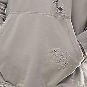 Sweats à capuche d'hiver pour hommes, couleur unie, délavés à l'acide, 100% coton, impression par transfert à chaud, service OEM, utilisation en extérieur, vêtements de mode - Product Image 4