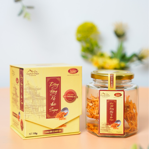 Meilleur prix 10g de champignons Cordyceps Militaris séchés à haute teneur en Cordycepin lyophilisé améliore la résistance dans l'emballage en bouteille - Product Image 1