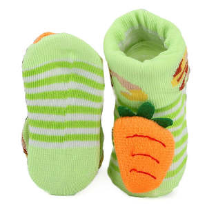 Newborn <b>Booties</b> - Green - Product Image 3