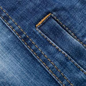 Chaqueta vaquera desgastada para hombre, ropa de manga larga, azul sucio, personalizada - Product Image 6