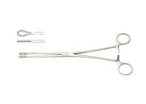 FOERSTER BALLENGER Forceps chirurgicaux de qualité supérieure en acier inoxydable à mâchoires courbes et dentelées, instruments médicaux de premier choix, fournisseur en gros - Product Image 3
