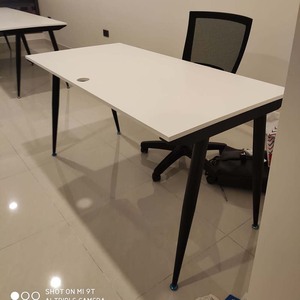 Pieds de table en fonte de style industriel pour tables à manger 120x70cm HCCO004 – Pieds de meubles nécessitant assemblage - Product Image 3