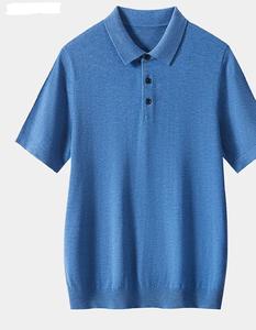 Promoción Camisa en blanco de algodón 100% de gran tamaño para hombres Logotipo personalizado Polo cómodo transpirable para ropa de trabajo Camiseta Polo de moda - Product Image 1