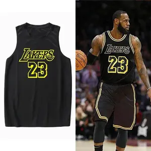 Conjunto de Uniforme de Baloncesto Deportivo Juvenil para Niña/Niño, Talla XL, Camiseta Lisa de Poliéster, Pantalones Cortos de Algodón Estampados, Técnica de Sublimación de Números - Product Image 1