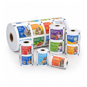 Sailing Bpa Free Receipt Color 80Mm X 60 60X60Mm Thermal <b>Paper</b> <b>Roll</b> 60X55 For Cafe - Product Image 1