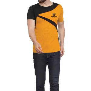 Services OEM T-shirts de sport pour hommes à coupe classique 100% coton respirant à séchage rapide pour l'entraînement physique - Product Image 2