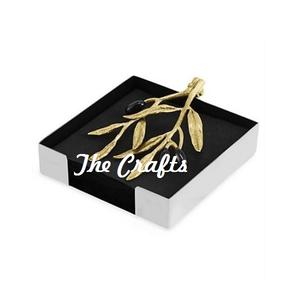 Porte-serviettes carré en fer noir pour mariage et dîner à la maison - Product Image 4