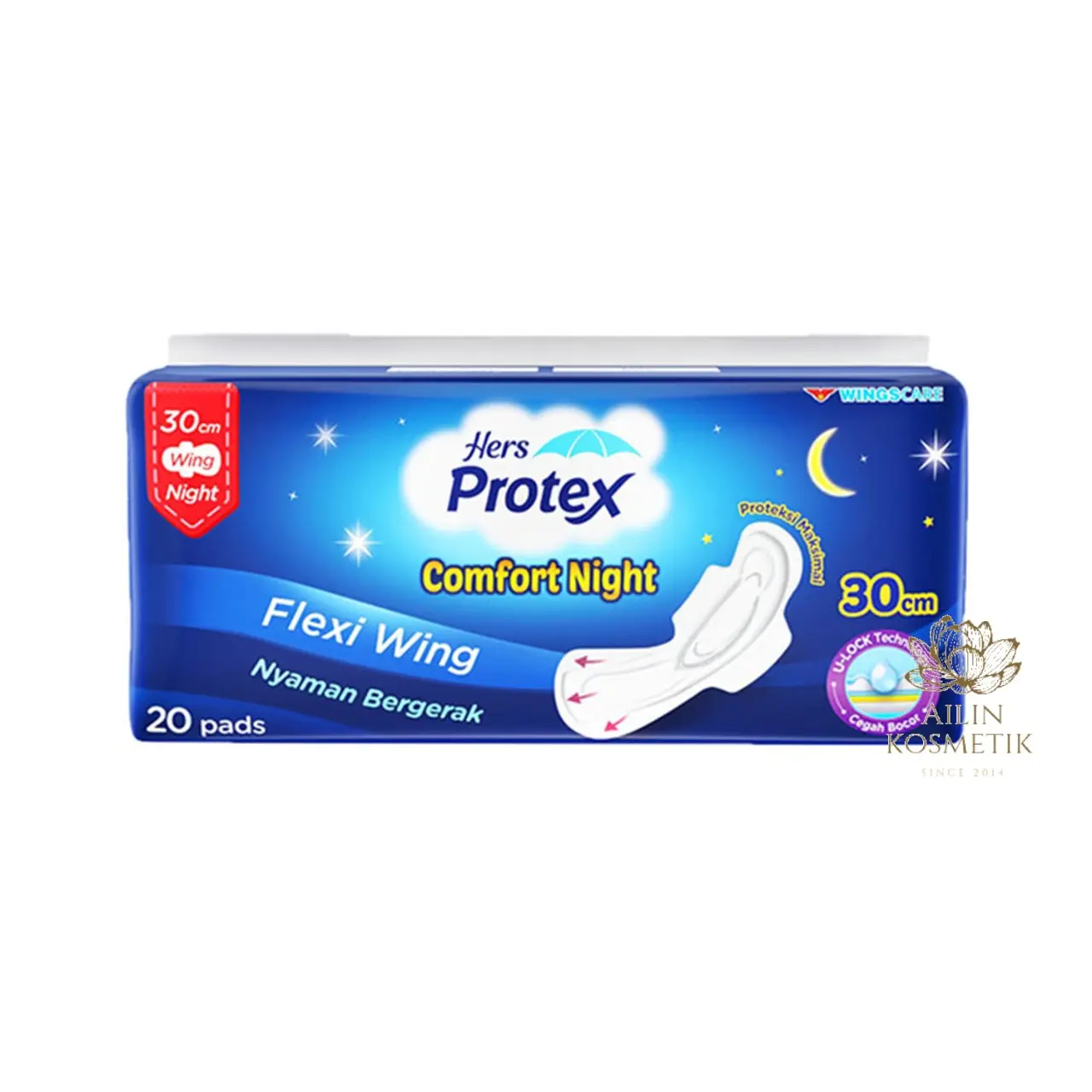 Indonésie Marque privée OEM ODM HERS PROTEX MAXI Serviette hygiénique Tampon Extra doux Serviette hygiénique serviette menstruelle femme période