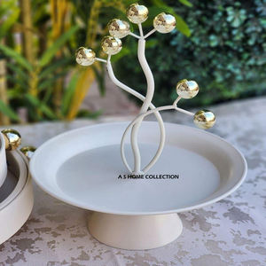 Wedding Table Display Pastry Cake <b>Stand</b> With Gold <b>Tree</b> Branch Shape Design Handcrafted Dessert Serving - Product Image 2
