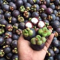 Thailand Beste Biologische Verse Mangosteen, in doos verpakt, natuurlijk zoet en voedzaam, Khey Taladthai Graad A, 8kg, 1-2 weken houdbaarheid