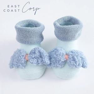 Bottes en polaire douce antidérapantes de style occidental pour bébés et tout-petits, respirantes et confortables pour garçons et filles, chaussettes pour enfants - Product Image 1