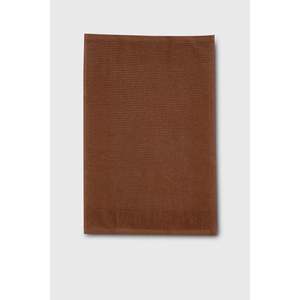 Be-0828-Br Serviette de toilette 100% coton marron 50x90 cm - MARRON - Product Image 4
