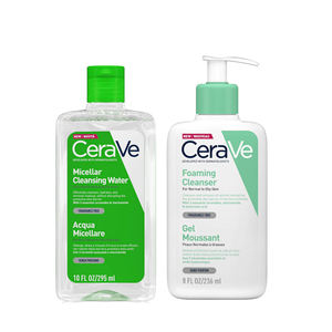 Nettoyant visage hydratant CeraVee, adapté aux peaux sensibles sujettes à l'acné, formule sans parfum - Product Image 6