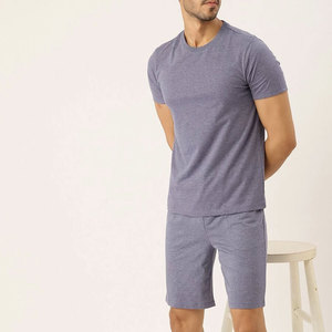 Breathable Quality Custom Logo MEN Tshirt and Shorts <b>Set</b> Summer Sportswear Cotton Running Custom Streetwear Men Short <b>Sets</b> - Product Image 3