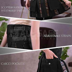 Kilt Tartan hybride de haute qualité pour femmes nouveauté vêtements écossais de Style européen pour les cérémonies de mariage - Product Image 4