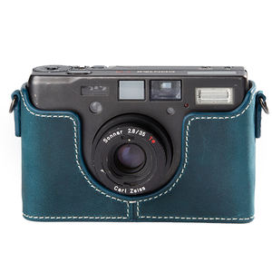 กระเป๋ากล้องหนังแท้ย้อนยุคทำด้วยมือเคสป้องกันสำหรับการถ่ายภาพ <span class=keywords><strong>T3</strong></span>โดยปรับแต่งได้ครึ่งกรอบ - Product Image 1