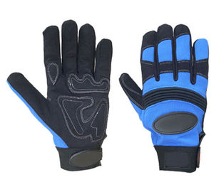 Gants de mécanicien robustes de qualité professionnelle en cuir synthétique de haute qualité ignifugé anti-dérapant fonction de réparation automobile améliorée - Product Image 1