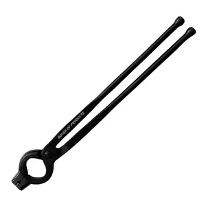 18 polegadas Parafuso Pinças com V-Bit Mandíbulas para Ferreiros e Farriers Superior Blacksmith Tongs