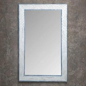 Espejo de pared con incrustaciones de fregona de hueso hecho a mano de estilo moderno, conjunto de chips de hueso con incrustaciones de resina en varios colores personalizados para fines decorativos - Product Image 4