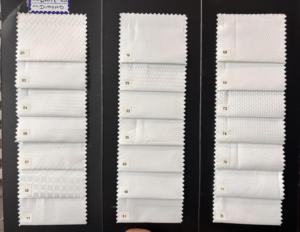 Matériel de chemise blanc en tissu Dobby poly coton de qualité supérieure pour l'exportation mondiale de vêtements - Product Image 1