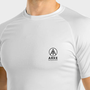 Camiseta de gimnasio transpirable personalizada para hombres Tallas grandes Ropa regular en adultos Venta en línea Camiseta de gimnasio regular - Product Image 5