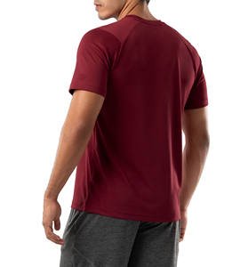 T-shirt 100% coton de haute qualité pour hommes Impression personnalisée en gros T-shirt personnalisé à motif solide à 0 col au prix de gros - Product Image 3