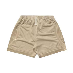 Pantalones cortos de malla para hombre de verano con logotipo personalizado OEM, pantalones cortos deportivos unisex con estampado de avión de poliéster transpirable para baloncesto y gimnasio - Product Image 6