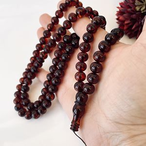 ลูกประคำอำพันบอลติกธรรมชาติแบบอิสลาม สีคอนยัค - Product Image 5