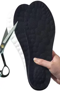 พื้นรองเท้ากีฬาเนื้อนุ่ม4D พื้นรองเท้า PU ระบายอากาศได้ดีแผ่นรองรองเท้าดูดซับเหงื่อและต้านเชื้อแบคทีเรียความสะดวกสบายเหมือนเมฆสำหรับการรองรับตลอดทั้งวัน - Product Image 6