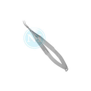 Pinces de maintien de lentilles à pointe fine 4,5 pouces, instrument médical rond angulaire, pinces de maintien de lentilles en acier inoxydable - Product Image 2