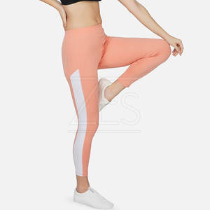 Diseño único Precio de fábrica Logotipo personalizado Cintura elástica Yoga Leggings deportivos hechos a medida - Product Image 4