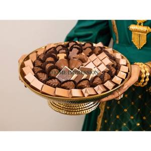 Diseño elegante Cuenco de chocolate Más vendidos Hecho a mano Nuevo plato de chocolate Clásico Elegante Cuenco de chocolate de lujo Alambre de hierro hecho - Product Image 5