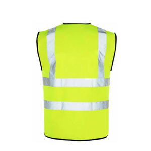 Gilet de sécurité réfléchissant de haute qualité noir avec couleurs mélangées 2025 Logo personnalisable étanche polyvalent - Product Image 3